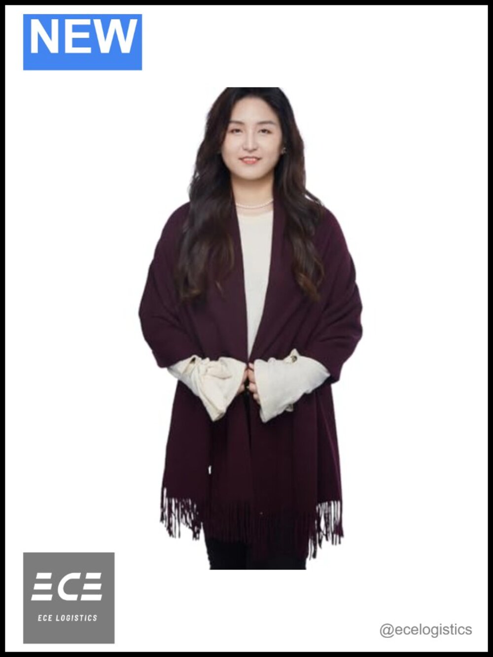 100% Merino Wool Oversized Scarf Shawl Wrap Pashmina Winter Gift